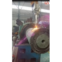 鋼廠單齒輥激光熔覆修復加工