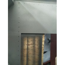 麗江選粉機殼體龜甲網耐磨澆注料施工方案