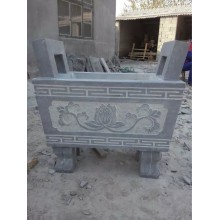 青石香爐、石雕香爐、青石石鼎