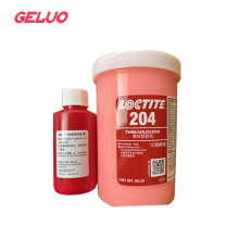 漢高樂泰loctite204預涂型螺紋鎖固膠水 防松抗震厭氧螺絲膠