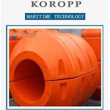 疏浚夾管道攔污浮體提供攔污浮筒安裝方案