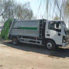 訂購環衛壓縮式小型垃圾車山東生產廠