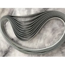 麥高迪托盤輸送線防靜電同步帶鋼絲芯雙面布同步帶托盤線輸送帶