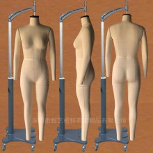 出口板房制衣人臺-立體裁剪模特-南京打版模特