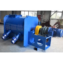 臥式犁刀混合機(jī)土壤改良劑混合