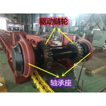 板式喂料機分體式頭尾輪結構的制作方法