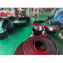 密封防溢裙板 導料槽擋煤皮Y型 不銹鋼夾持器角鋁