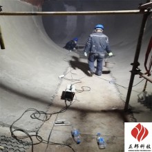 渭南脫硫塔龜甲網耐磨膠泥使用技巧