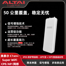 奧泰爾 C1xn+ Super WiFi CPE/AP】21dB 信號增強 | 50km 超遠橋