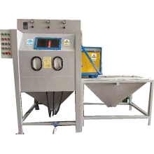 不銹鋼餐具廚具無(wú)塵翻新表面清理噴砂機(jī)