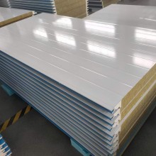 雙層機(jī)制彩鋼巖棉板貨源蟲足