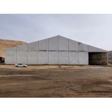 西安工地臨建套餐｜帶衛浴辦公室+倉儲篷房連租