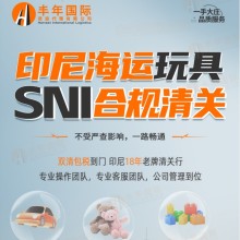 豐年國際物流：中國玩具出口印尼全包服務