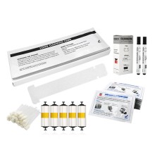 Zebra斑馬證卡打印機(jī)清潔套裝包含清潔卡、清潔筆、清潔棉簽、清