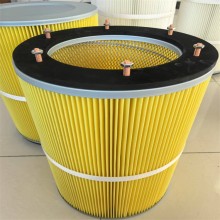 六螺桿連接 防油防水除塵濾筒350X