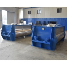 供應(yīng)貝殼粉混合雙軸槳葉無(wú)重力混合機(jī)