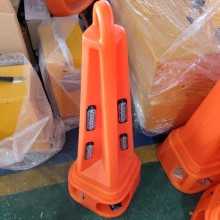 武漢聲光警示路錐 聲光路錐報警器用