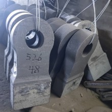 高鉻合金 耐磨錘頭 破碎機(jī)配件 鍛打錘 板錘 高錳鋼篩板襯護(hù)板