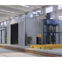 供應全自動封閉式大型工業噴砂房
