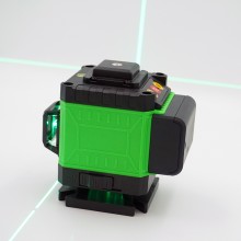 廠家定制高亮度8/12/16線貼墻儀貼地儀 高精度自動調平綠光紅光水平儀