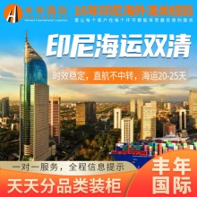 木材機械發印尼海運專線一站式物流解決方案