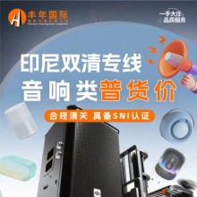 藍(lán)牙音響發(fā)印尼海運(yùn)專線高效雙清門到門物流解決方案