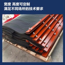 礦用擋塵簾阻燃黑色橡膠密封條裝訂導料槽防塵簾 可規(guī)格定制加工 