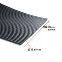 250*6橡膠密封導料槽風簾 礦用阻燃擋塵簾 三元乙丙材質(zhì) 可加工定