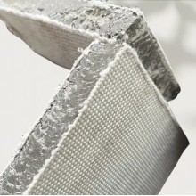 10mm厚抗壓55Mpa防火A1級高強混凝土帆布纖維水泥毯