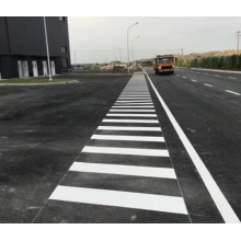 蘇州工廠畫人行道線、蘇州小區道路畫線